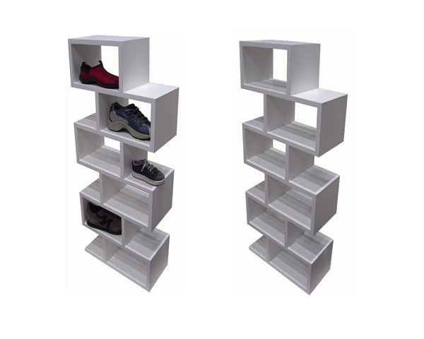 Exhibidor de Calzados Cubo – ::: glan-mor S.A. | Instalaciones