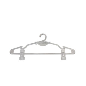 percha acrilica con broche