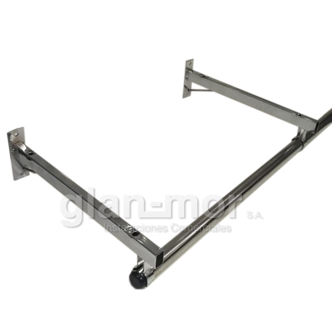 porta estante + porta caño + caño
