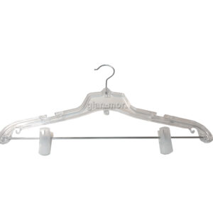 percha acrilico grande con broche
