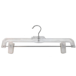 Percha acrilica con broche
