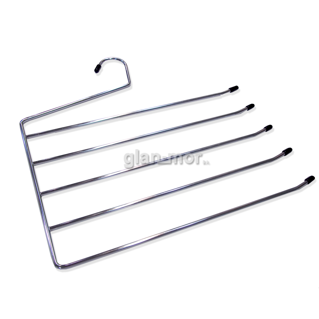 percha para pantalon metalica