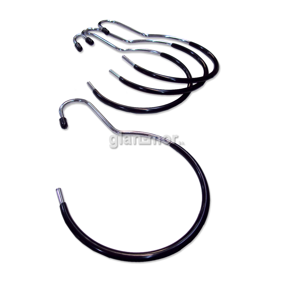 percha para chalinas de metal antideslizante