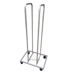 porta percha doble