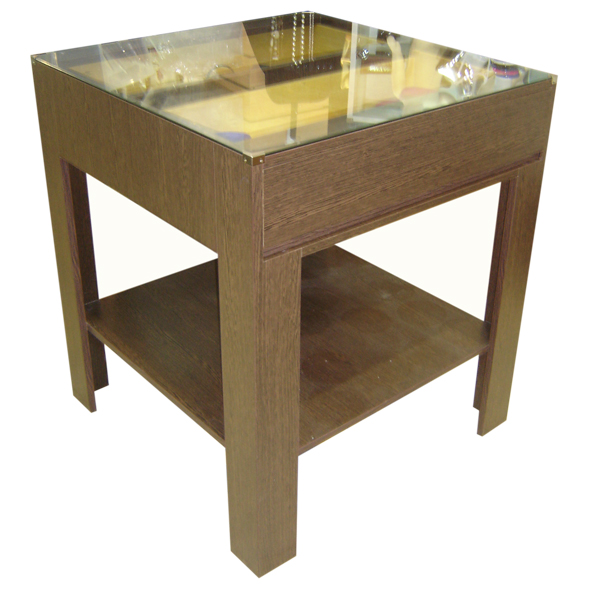 Vitrina cuadrada baja T4