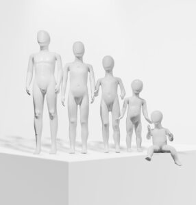 Maniquí niños